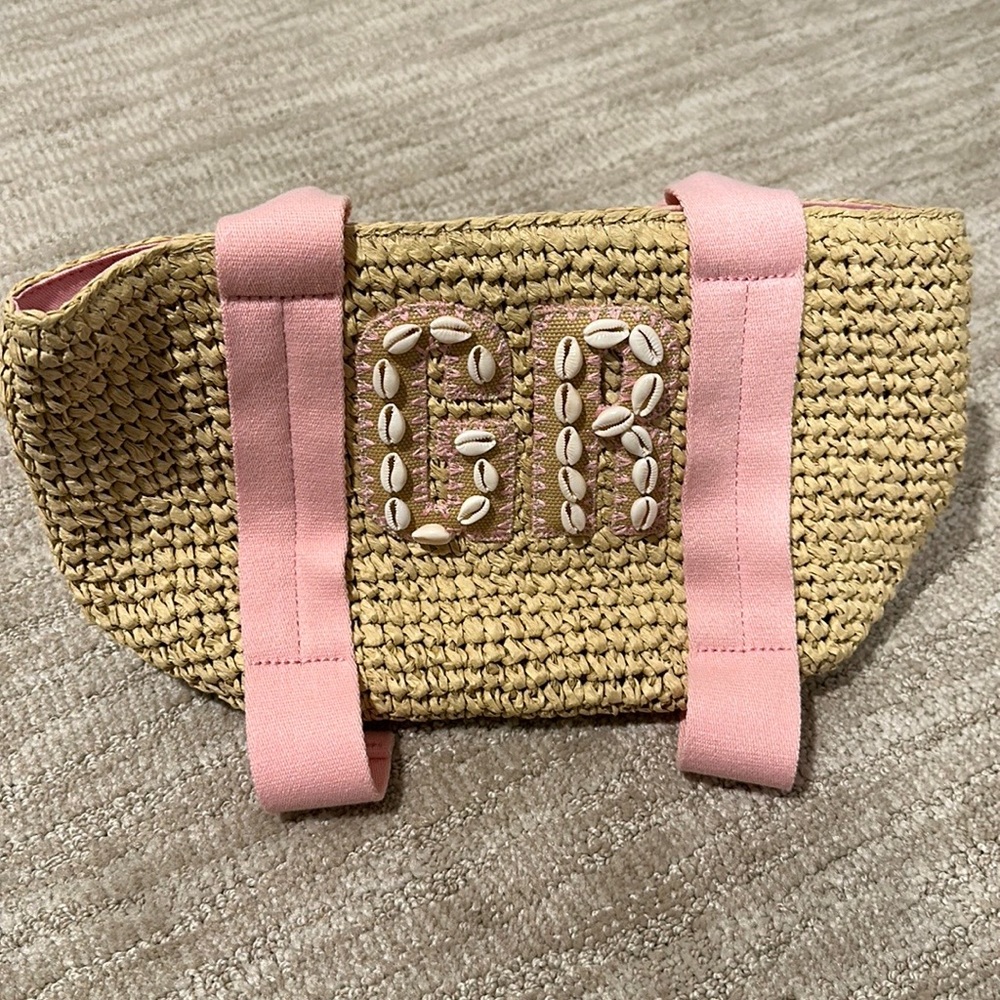 Stoney Clover Lane woven mini purse